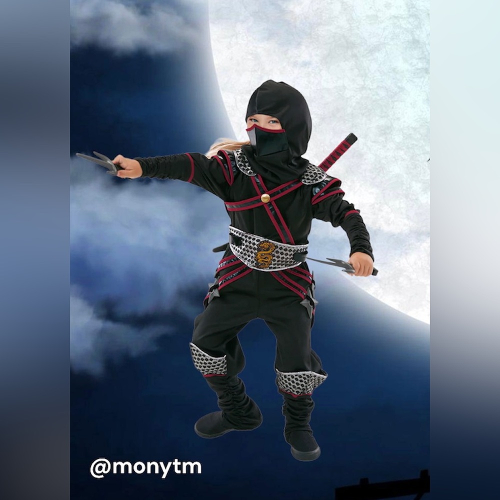 Ninja Fighter Costume